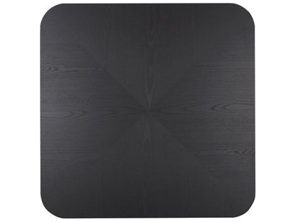 Brixley Square Wood Coffee Table in Film Noir