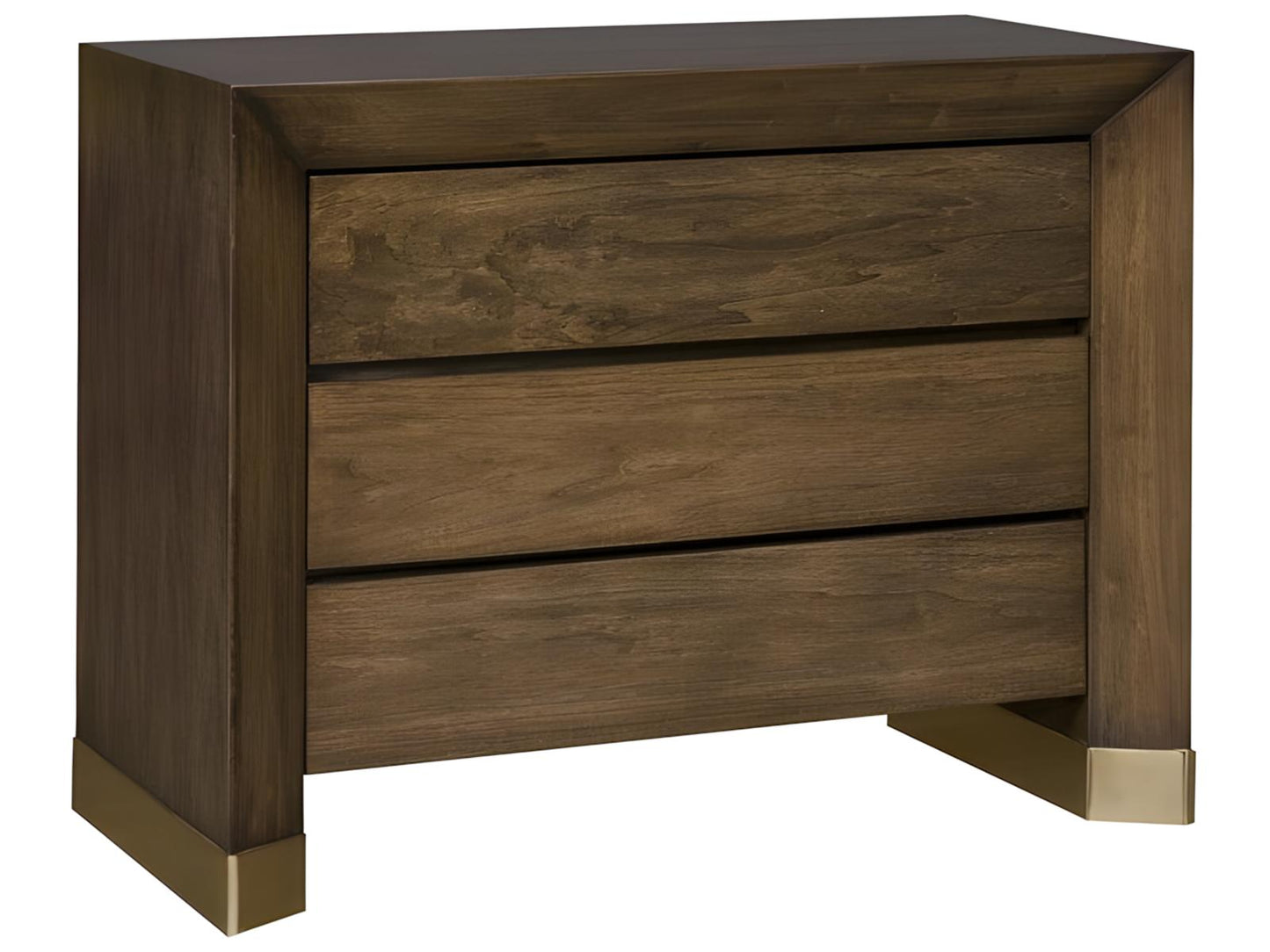 Dunecrest Three-Drawer Nightstand in Cavallo Finish