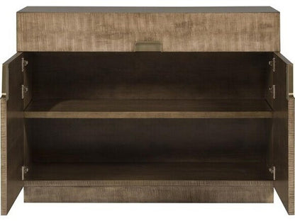 Splendor 48-Inch Wood Sideboard with Soft Bronze Accents