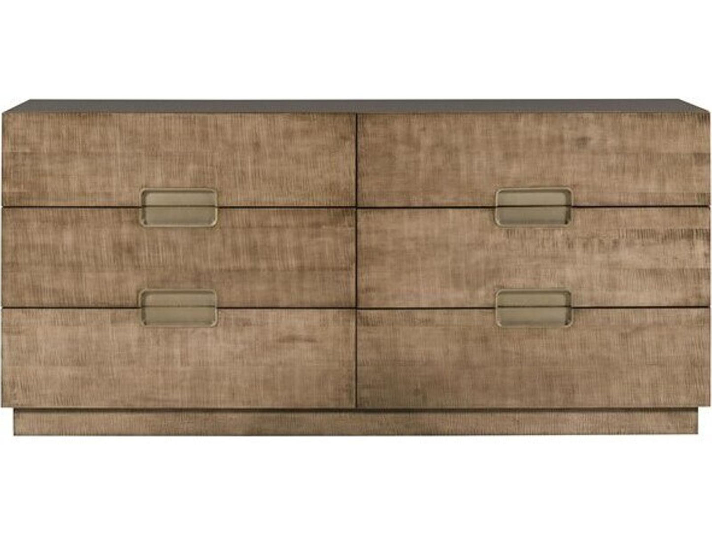 Splendor 6-Drawer Double Dresser in Mocha