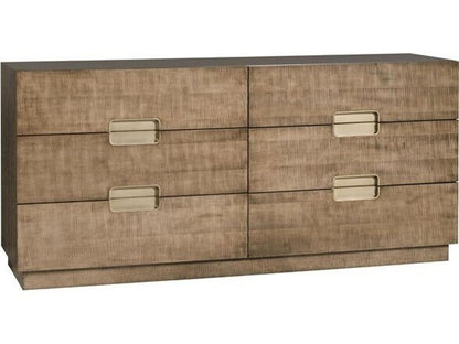 Splendor 6-Drawer Double Dresser in Mocha