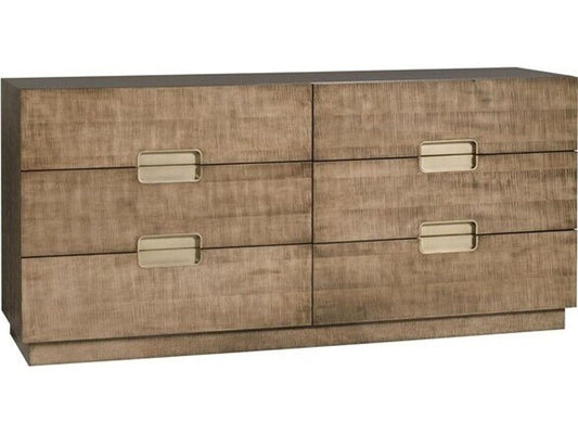 Splendor 6-Drawer Double Dresser in Mocha