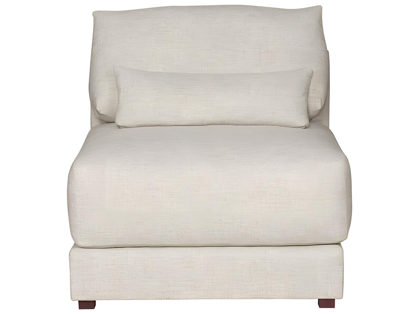 Ease Beige Upholstered Sectional Sofa