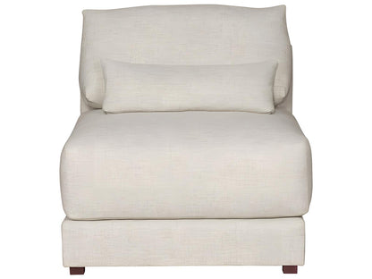Ease Beige Upholstered Sectional Sofa