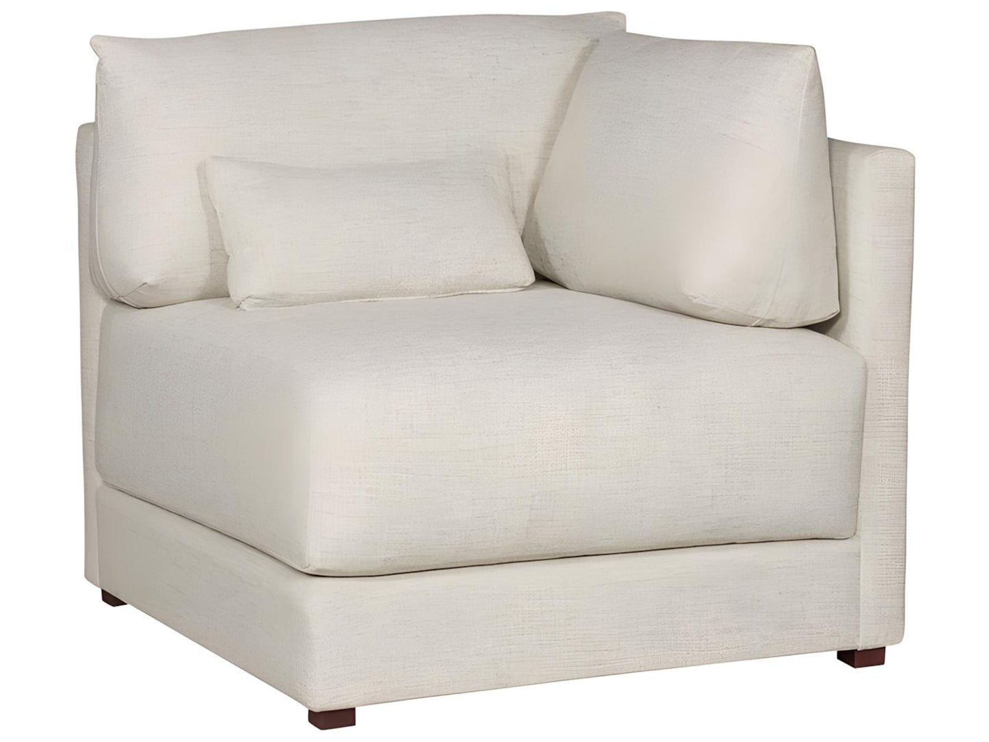 Ease Beige Upholstered Sectional Sofa