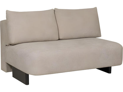 Ease Beige Upholstered Sectional Sofa