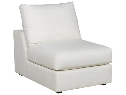 Ease White Upholstered Sectional Sofa