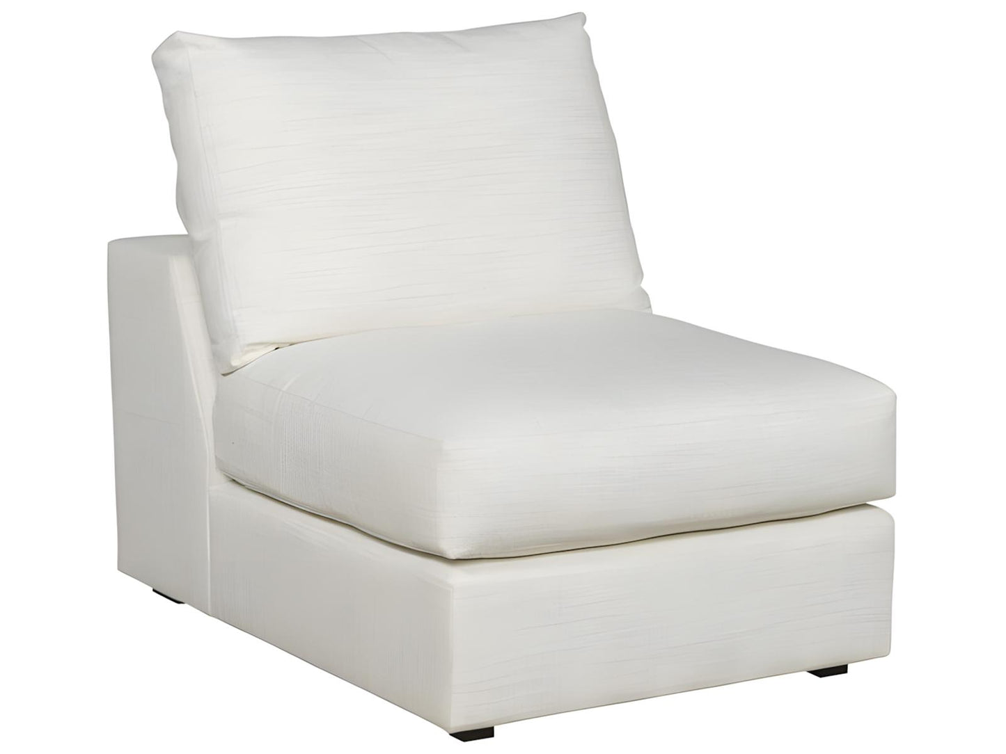 Ease White Upholstered Sectional Sofa