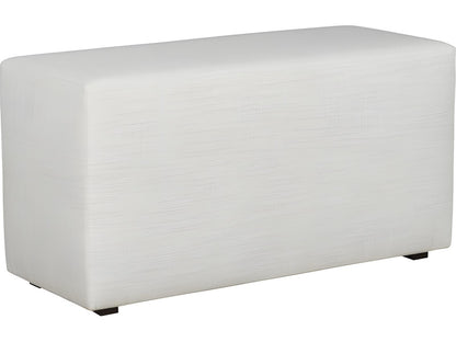Ease White Upholstered Sectional Sofa