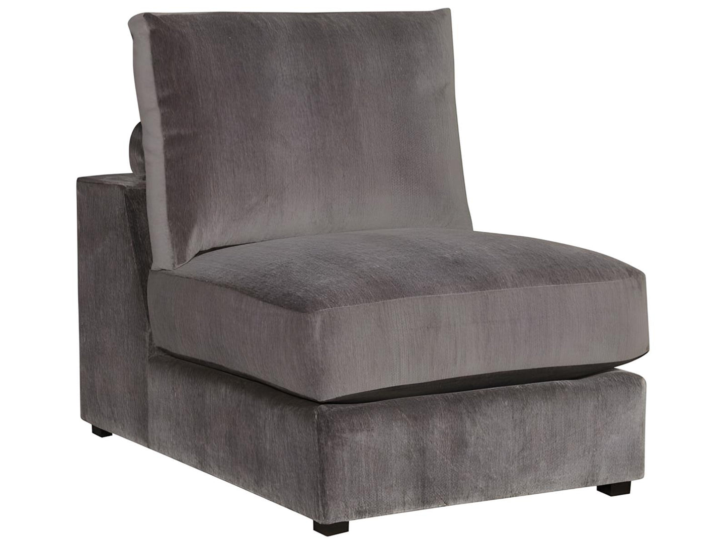Ease Gray Upholstered Sectional Sofa