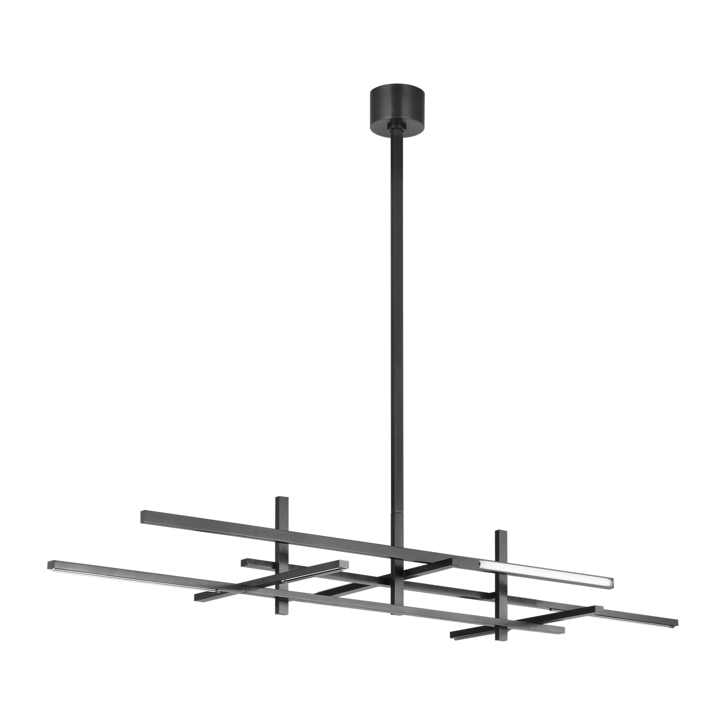 Cityscape Stacked X-Large Linear Chandelier