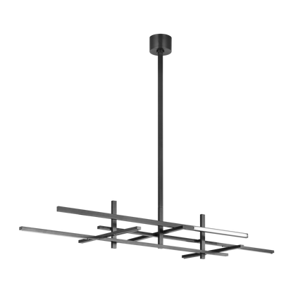 Cityscape Stacked X-Large Linear Chandelier