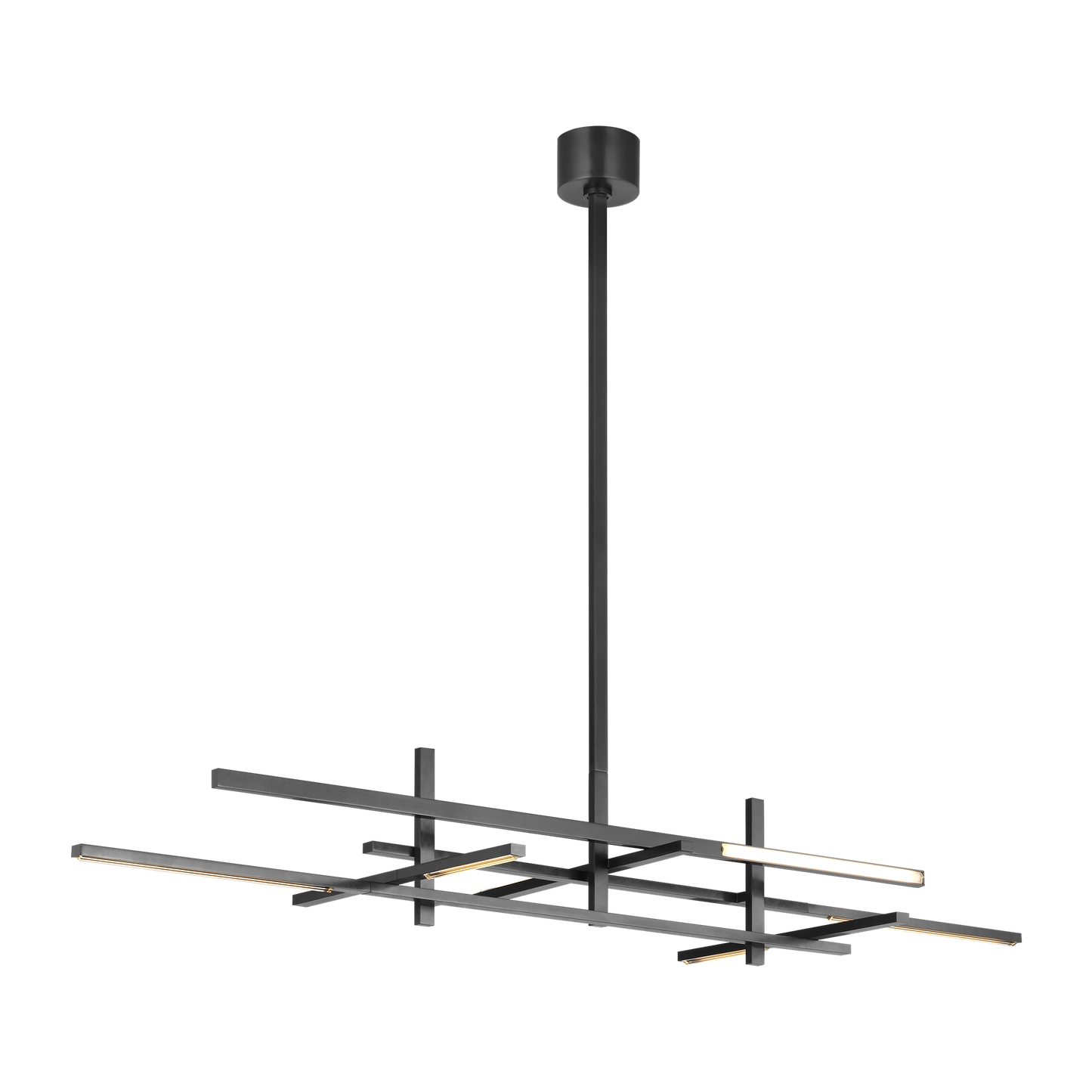 Cityscape Stacked X-Large Linear Chandelier