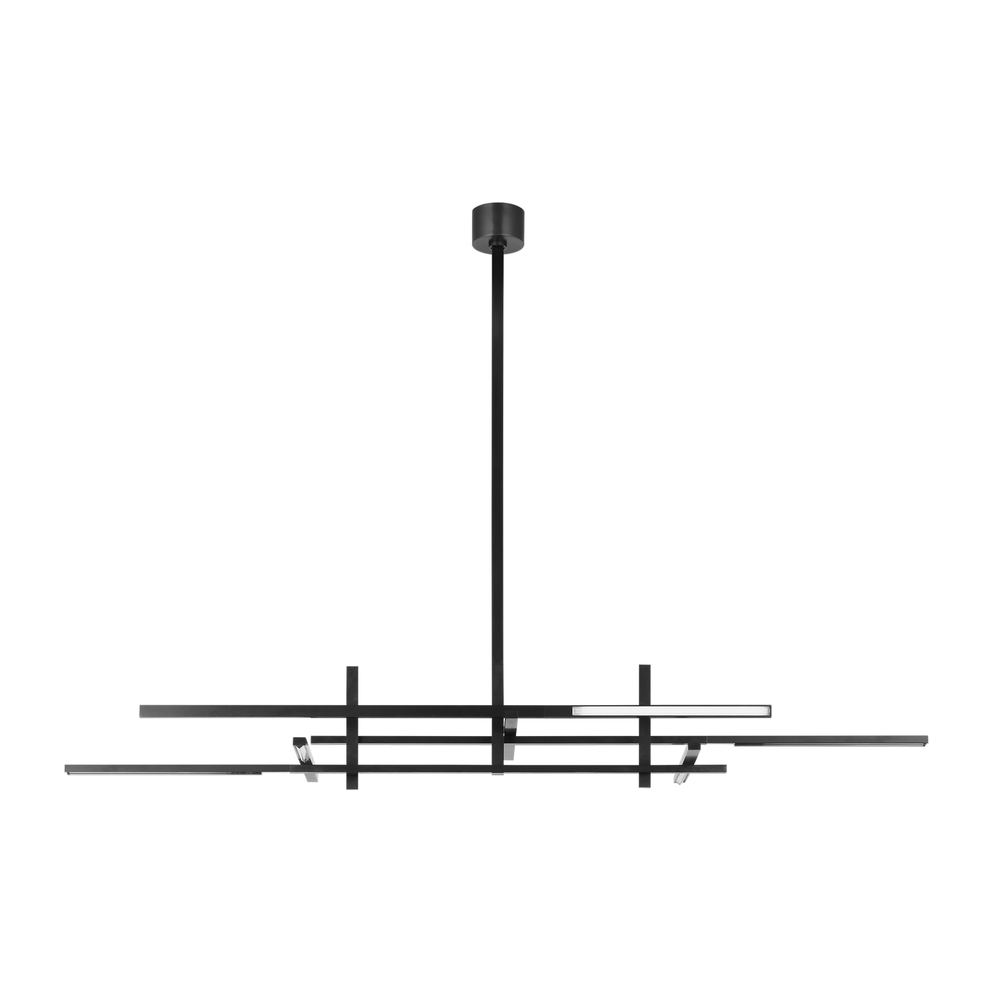 Cityscape Stacked X-Large Linear Chandelier