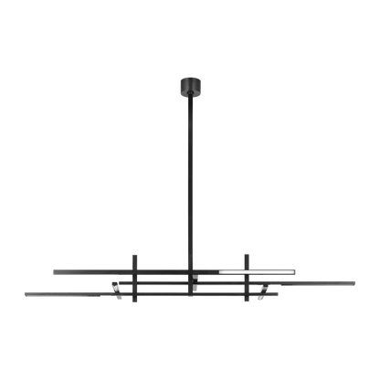 Cityscape Stacked X-Large Linear Chandelier