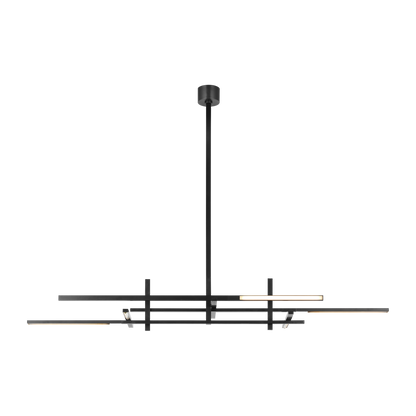 Cityscape Stacked X-Large Linear Chandelier