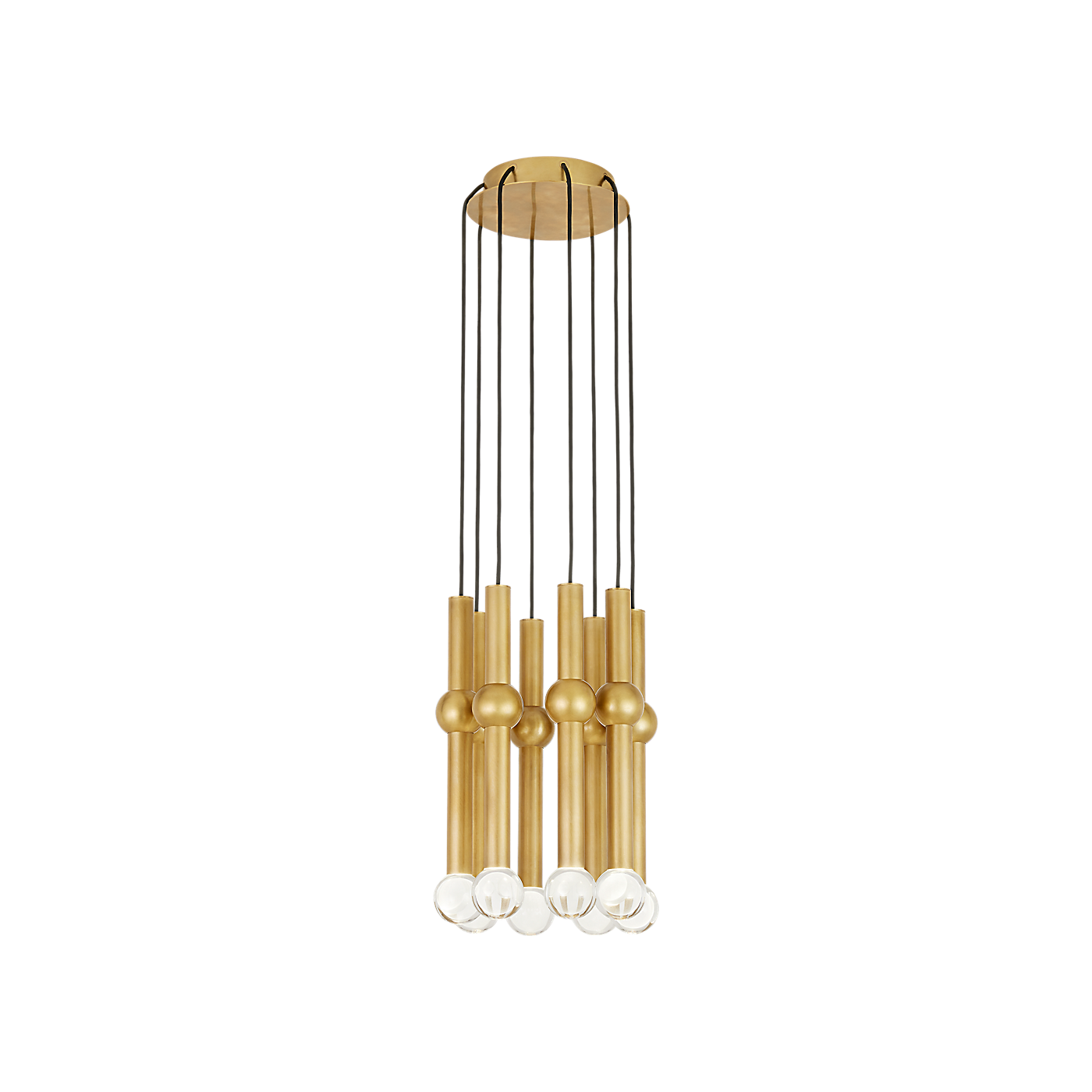 Guyed 8-Light Chandelier