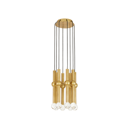 Guyed 8-Light Chandelier