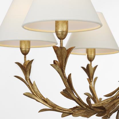 Provenz 32" 6 Light Chandelier