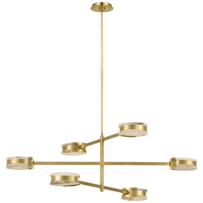 Melange 48" Multi-Positional Chandelier