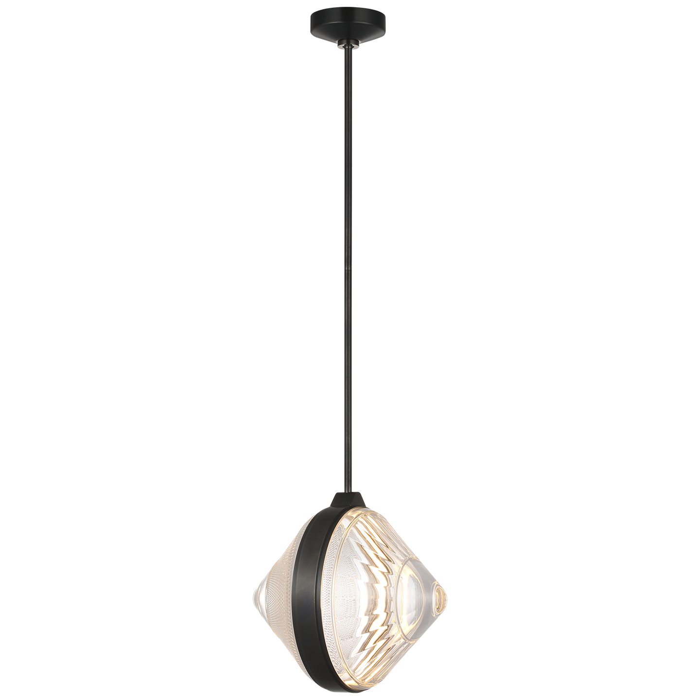 Copper Coast 15" Karo and Olive Cut Pendant