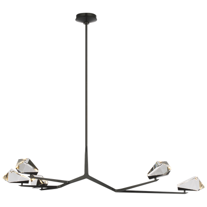 Carraig 53" 5 Light Chandelier