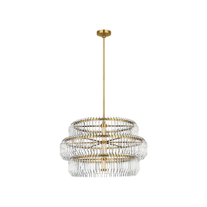 Killarney 32" Layered Drum Chandelier