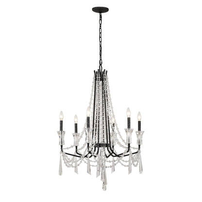 Varaluz Barcelona 27 Inch 6 Light Chandelier Cp41891