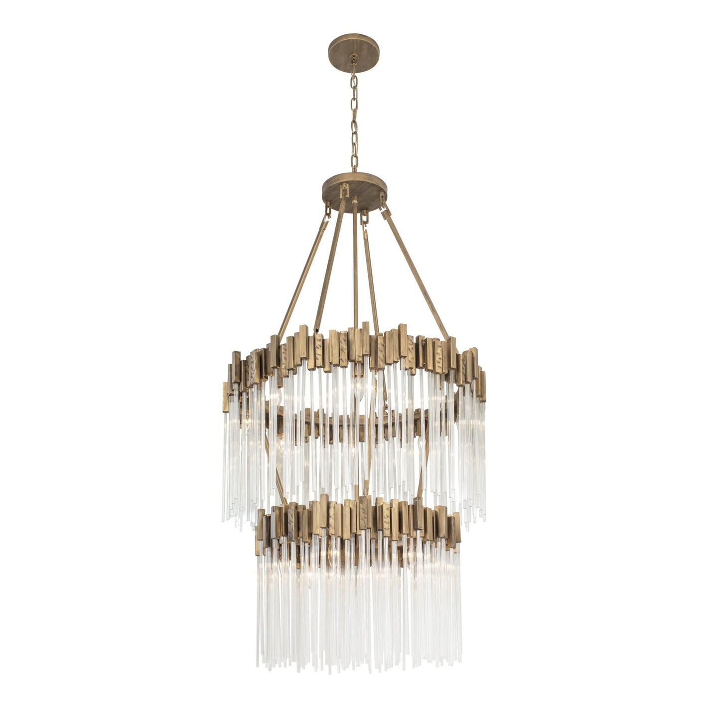 Varaluz Matrix 30 Inch 14 Light Chandelier Cp441068