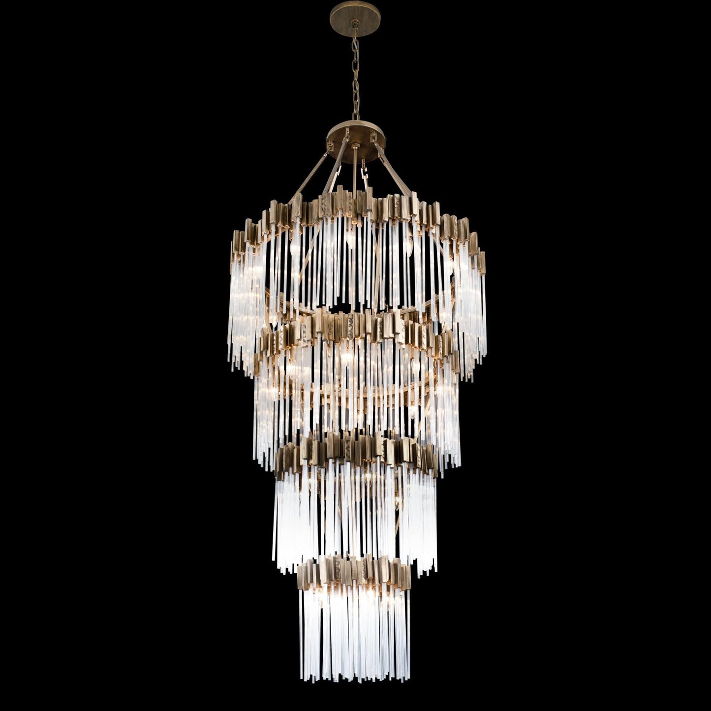 Varaluz Matrix 40 Inch 30 Light Chandelier Cp380492