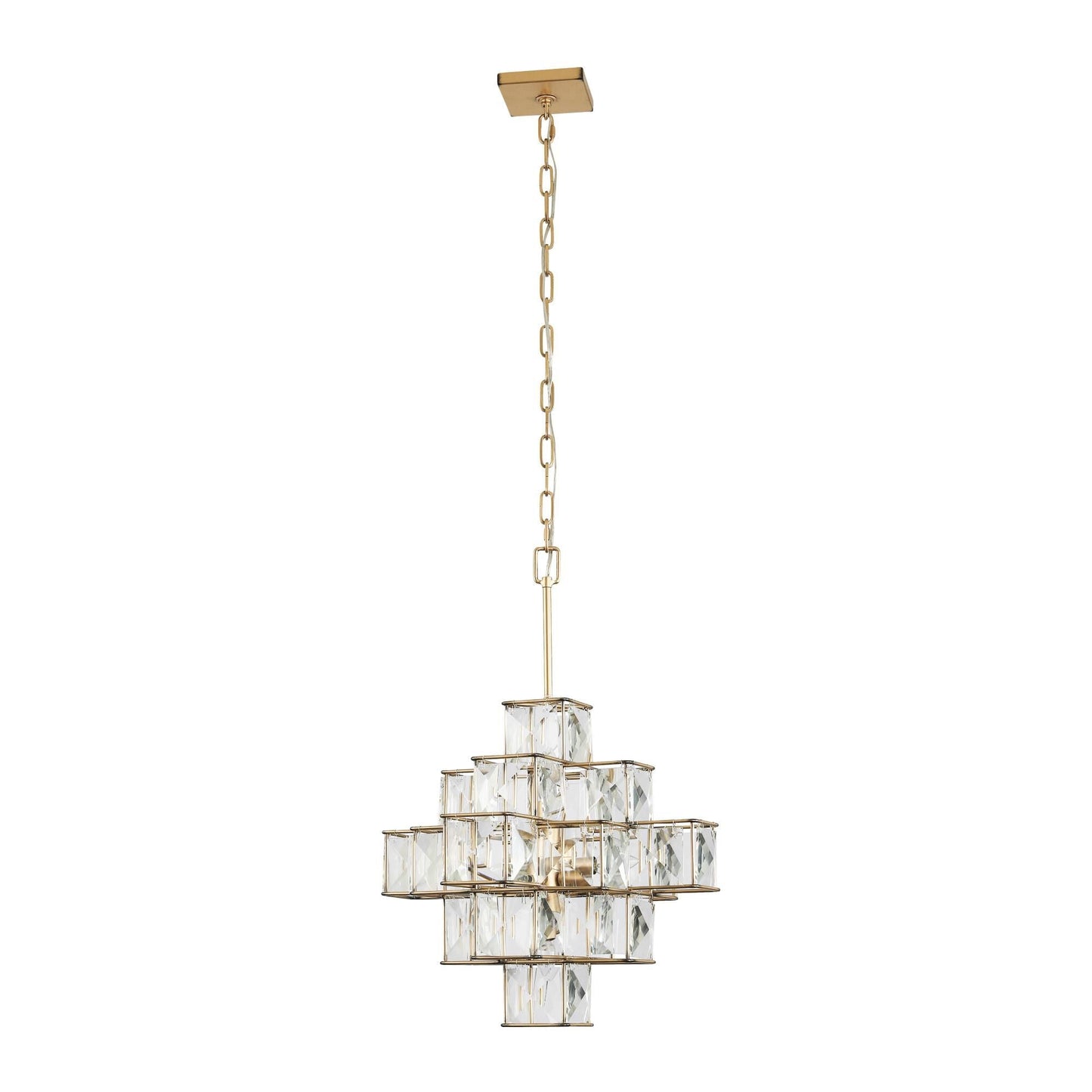 Varaluz Cubic 6 Light Chandelier Cp380487