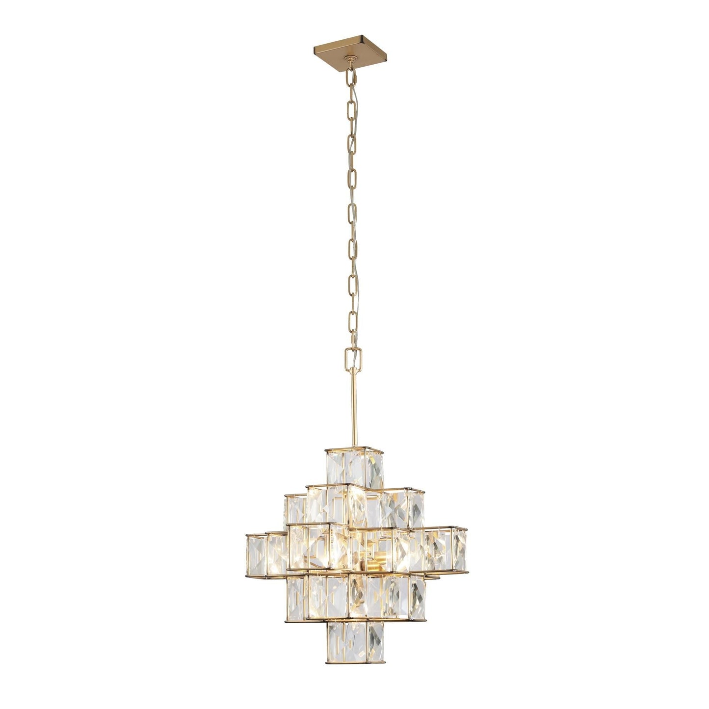 Varaluz Cubic 6 Light Chandelier Cp380487