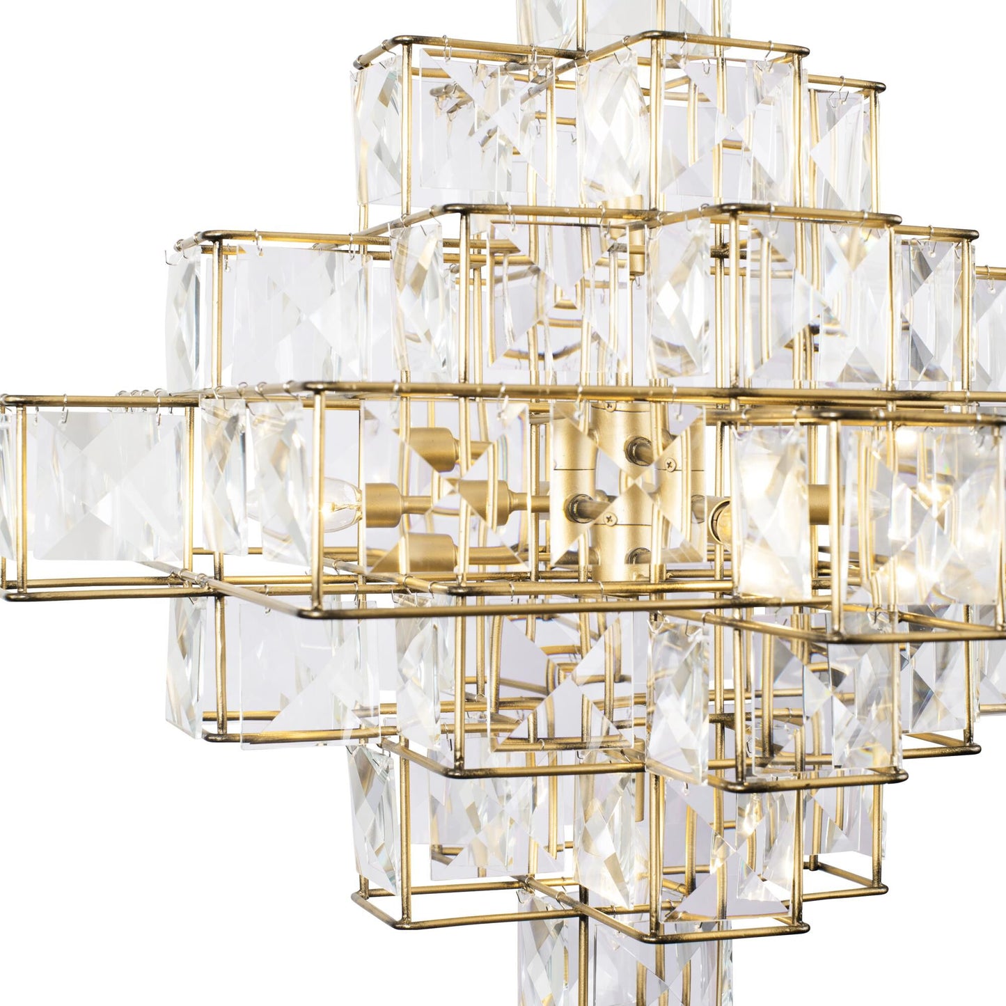 Varaluz Cubic 6 Light Chandelier Cp380487