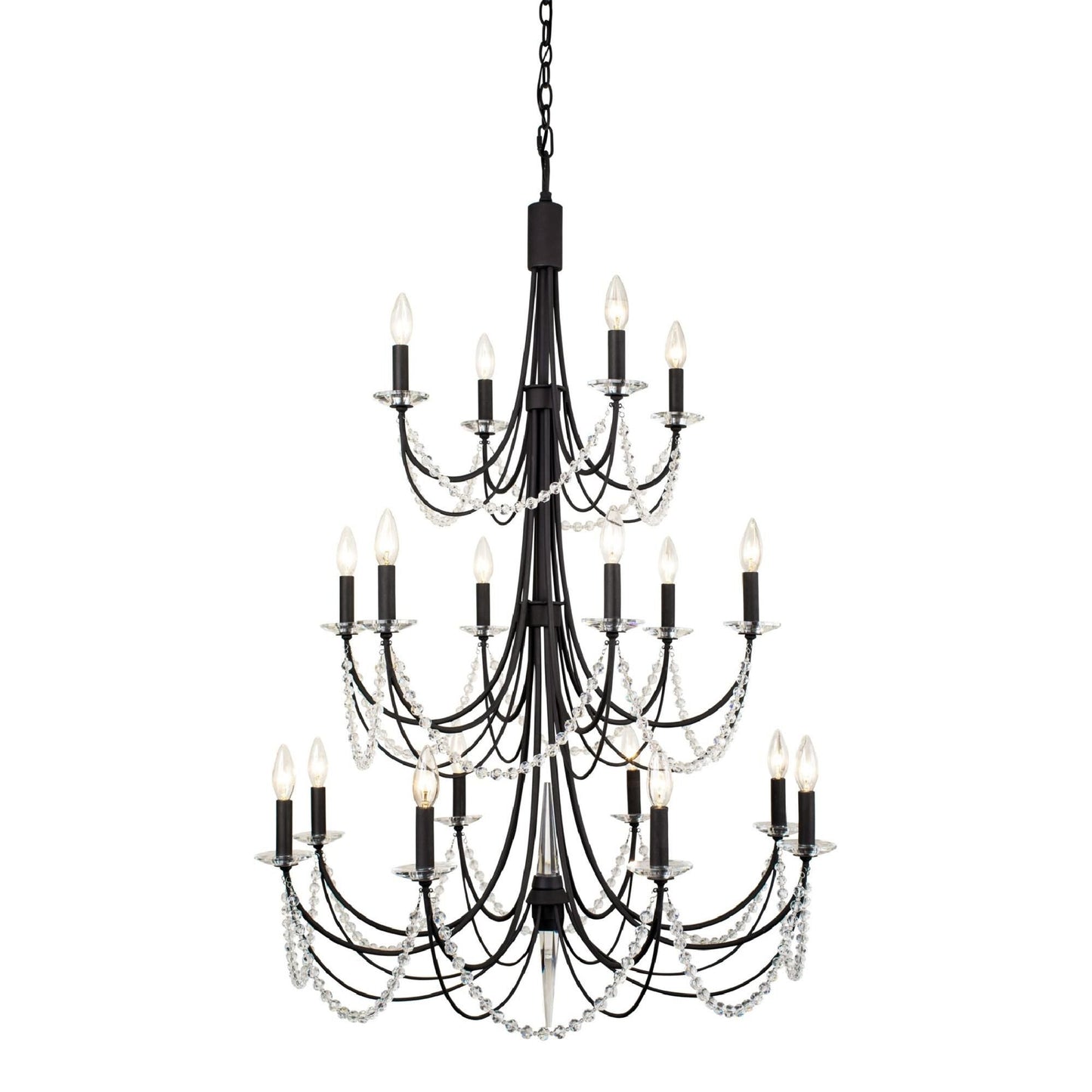 Varaluz Brentwood 32 Inch 18 Light Chandelier Cp544458