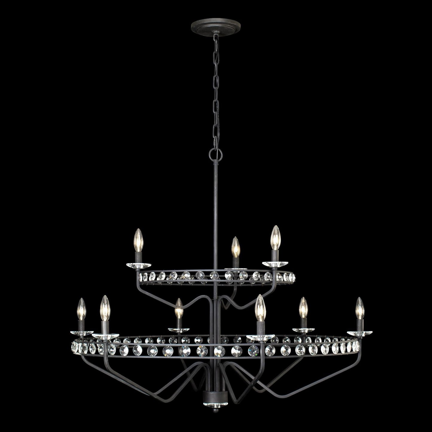 Varaluz Monroe 40 Inch 9 Light Chandelier Cp749240