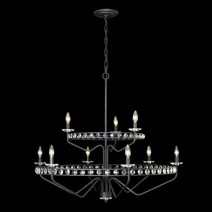 Varaluz Monroe 40 Inch 9 Light Chandelier Cp749240