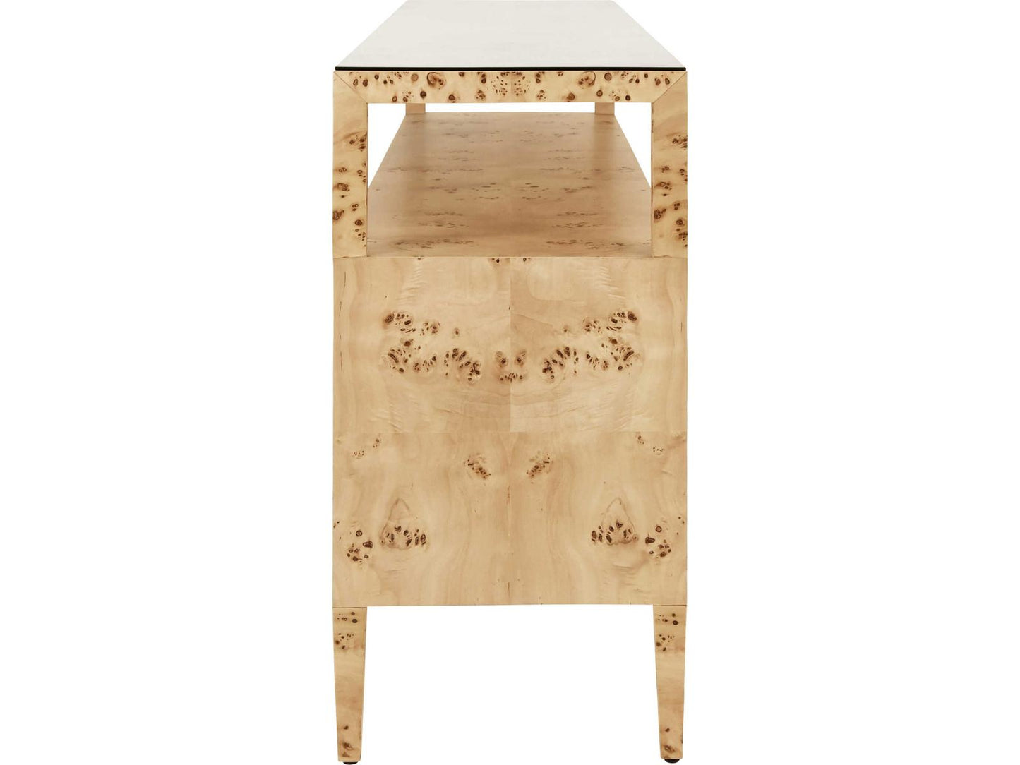 Jordan Rectangular Wood Brown Console Table