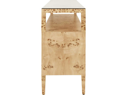 Jordan Rectangular Wood Brown Console Table