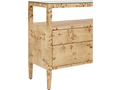 Jordan Rectangular Wood Brown Console Table