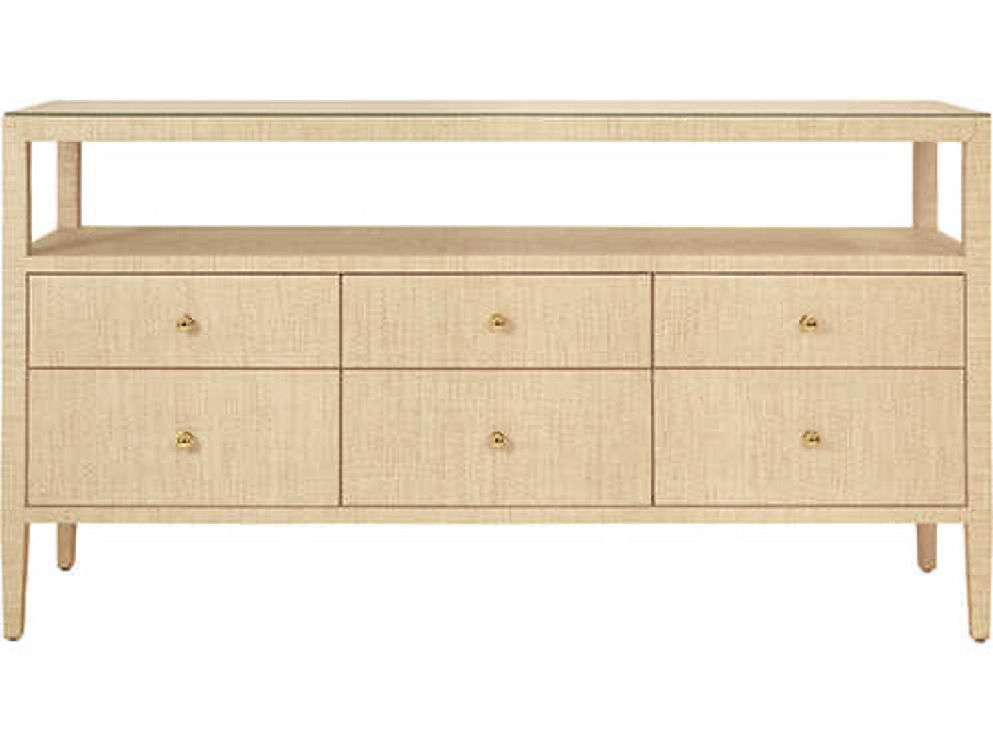 Jordan Rectangular Wood Brown Console Table