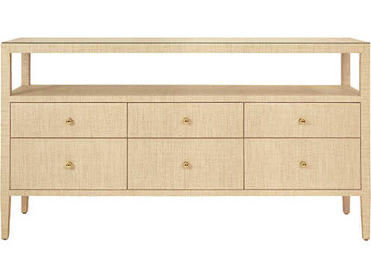 Jordan Rectangular Wood Brown Console Table