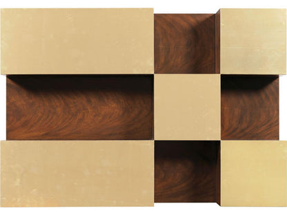 Furniture Plateau Rectangle Coffee Table in Montserrat Finish