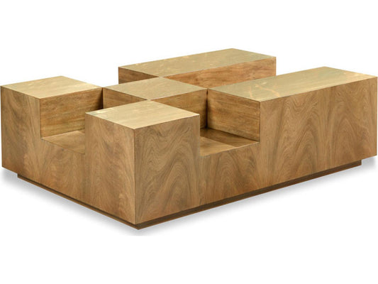 Furniture Plateau Rectangle Coffee Table in Auden Finish