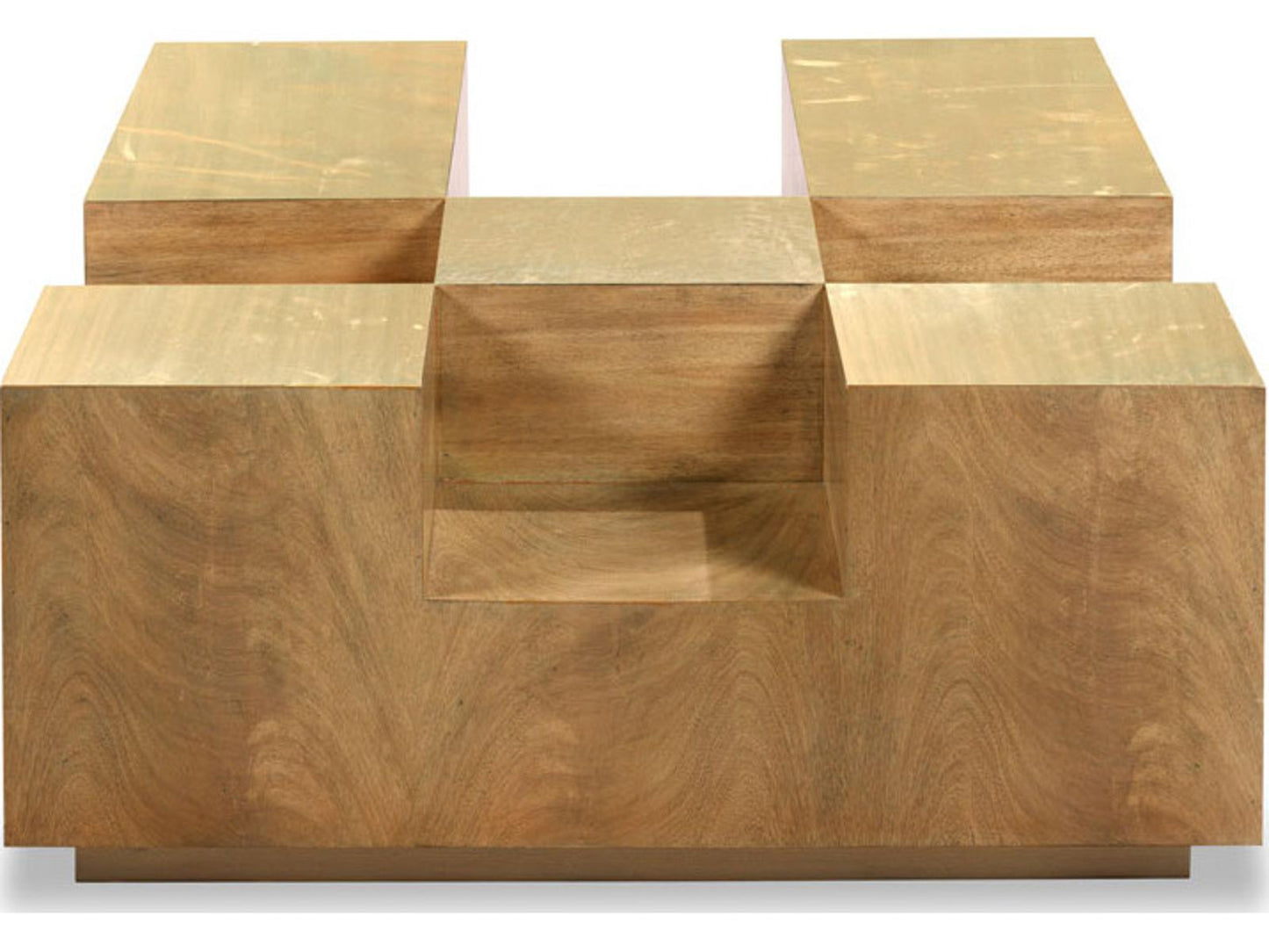 Furniture Plateau Rectangle Coffee Table in Auden Finish