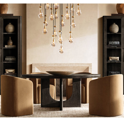 Rain Round Chandelier 47"