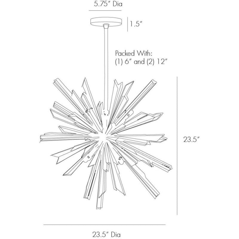 Axel Chandelier 28"
