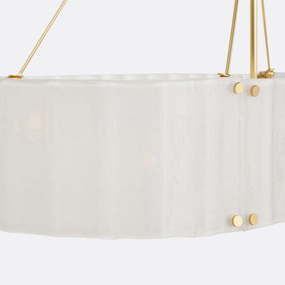 Willamette Oval Crystal Chandelier 60"