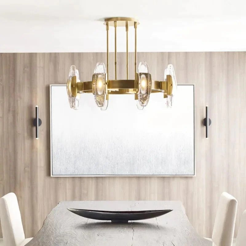 Wyth Led Round Chandelier 40″