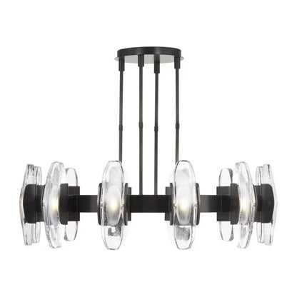 Wyth Led Round Chandelier 47″
