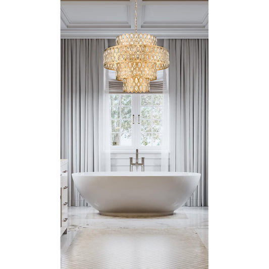 Z Lite Dealey 25 Inch 13 Light Chandelier Cp777274